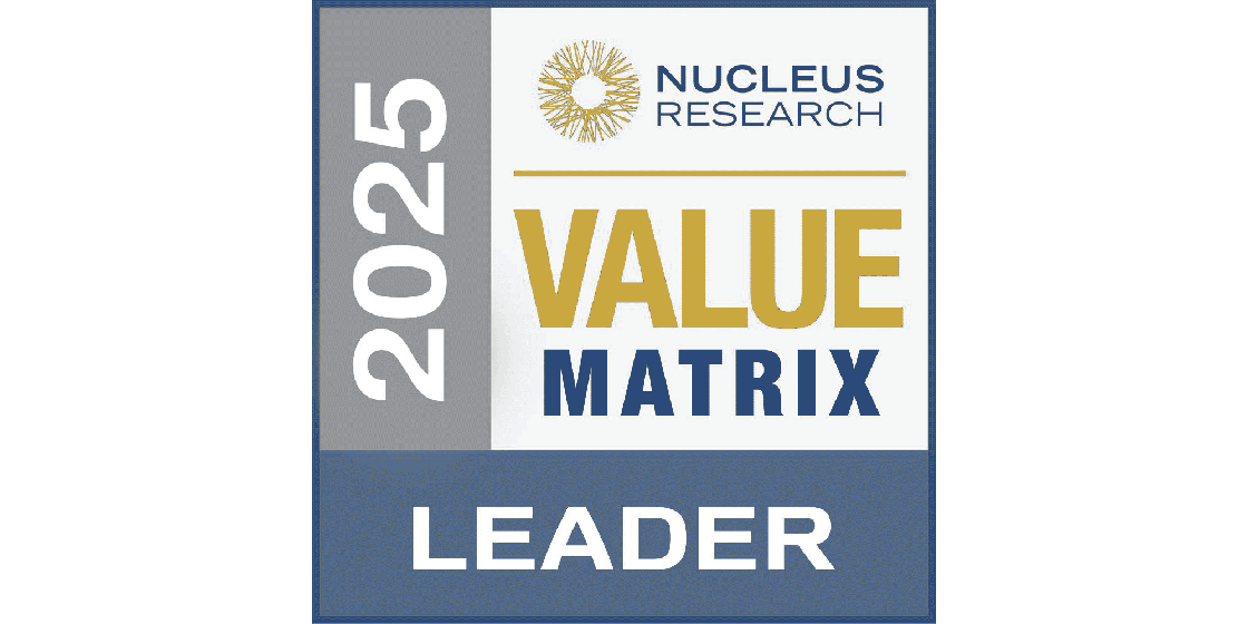 Nucleus Research WorkForce Software Leader award badge
