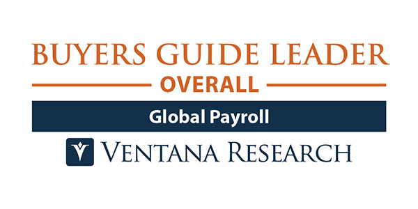 Ventana Research Buyers Guide Leader Global Payroll Overall