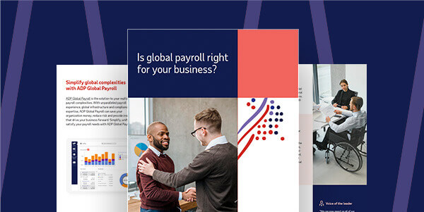 Cover image of the guidebook "Is global payroll right for your business?"