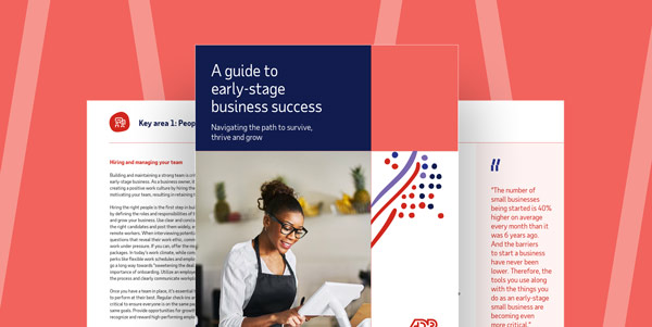 A guide to early-stage business success