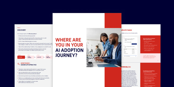Preview of the PDF File 'Where are you in your AI adoption journey?