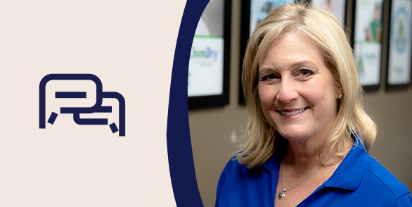 Erika Herman, Vice President, Cornerstone Chem-Dry and 1-800 Water Damage