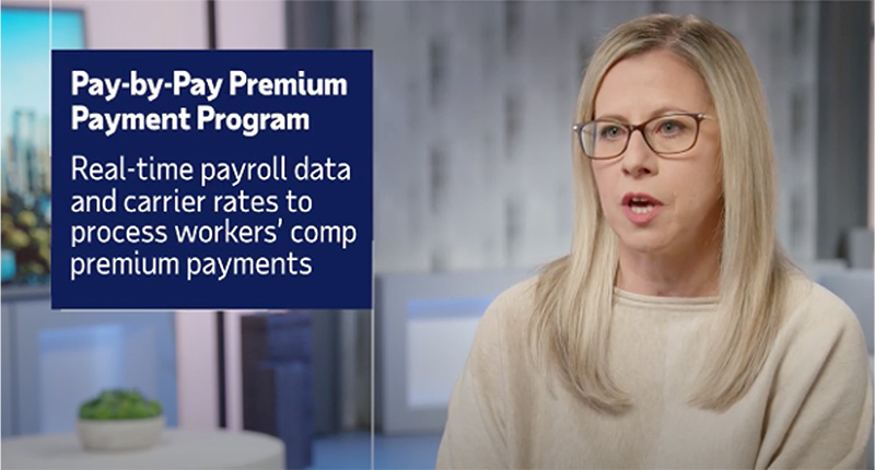 Happinest Brands testimonial video about ADP's Pay-by-Pay Workers' Compensation Premium Payment Solution for Franchise Businesses