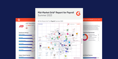 Mid-market grid report for Payroll, Spring 2022